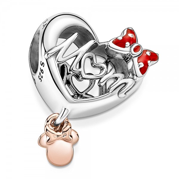 Dije Pandora Disney Minnie Mouse Mamá Corazón