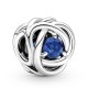Pandora Septiembre - Azul Eternity Circle Charm
