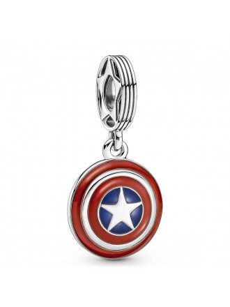 Colgante Pandora Marvel Los Vengadores Capitán América Escudo