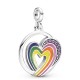 Medallón Pandora ME Rainbow Heart of Freedom