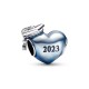 Colgante Corazón Graduación 2023 Azul