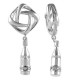 Storywheels botella de champán con colgante de diamantes de plata esterlina Rueda-335673