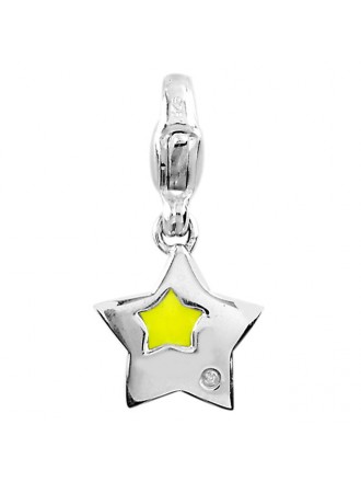 Colgante Estrella con Diamante-332961