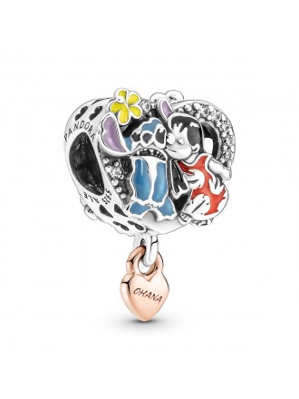 Pandora Disney Ohana Lilo & Stitch Charm Inspirado